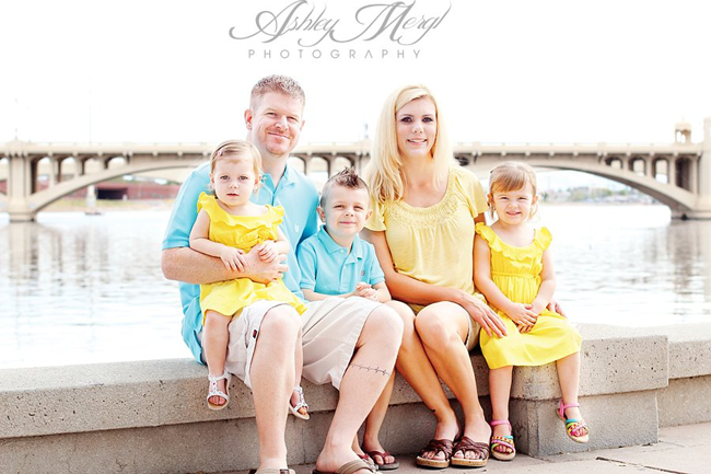 Billy Coover and his family